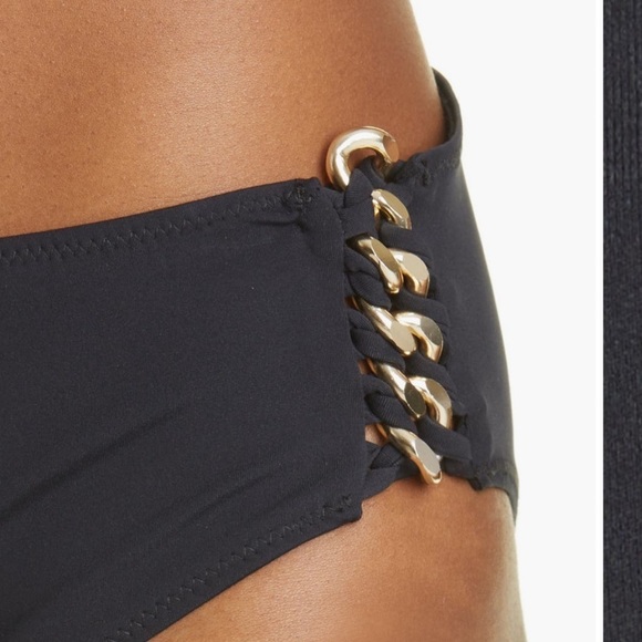 Stella McCartney Chain-link Triangle Top Falabella Chain Bikini 2 Piece NWOT - Picture 8 of 13